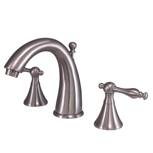 Kingston Brass 8" Widespread Bathroom Faucet, Brushed Nickel KS2978NL - main